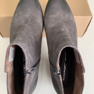 Ladies Rockport Tru365 Comfort Booties Gray Size 6